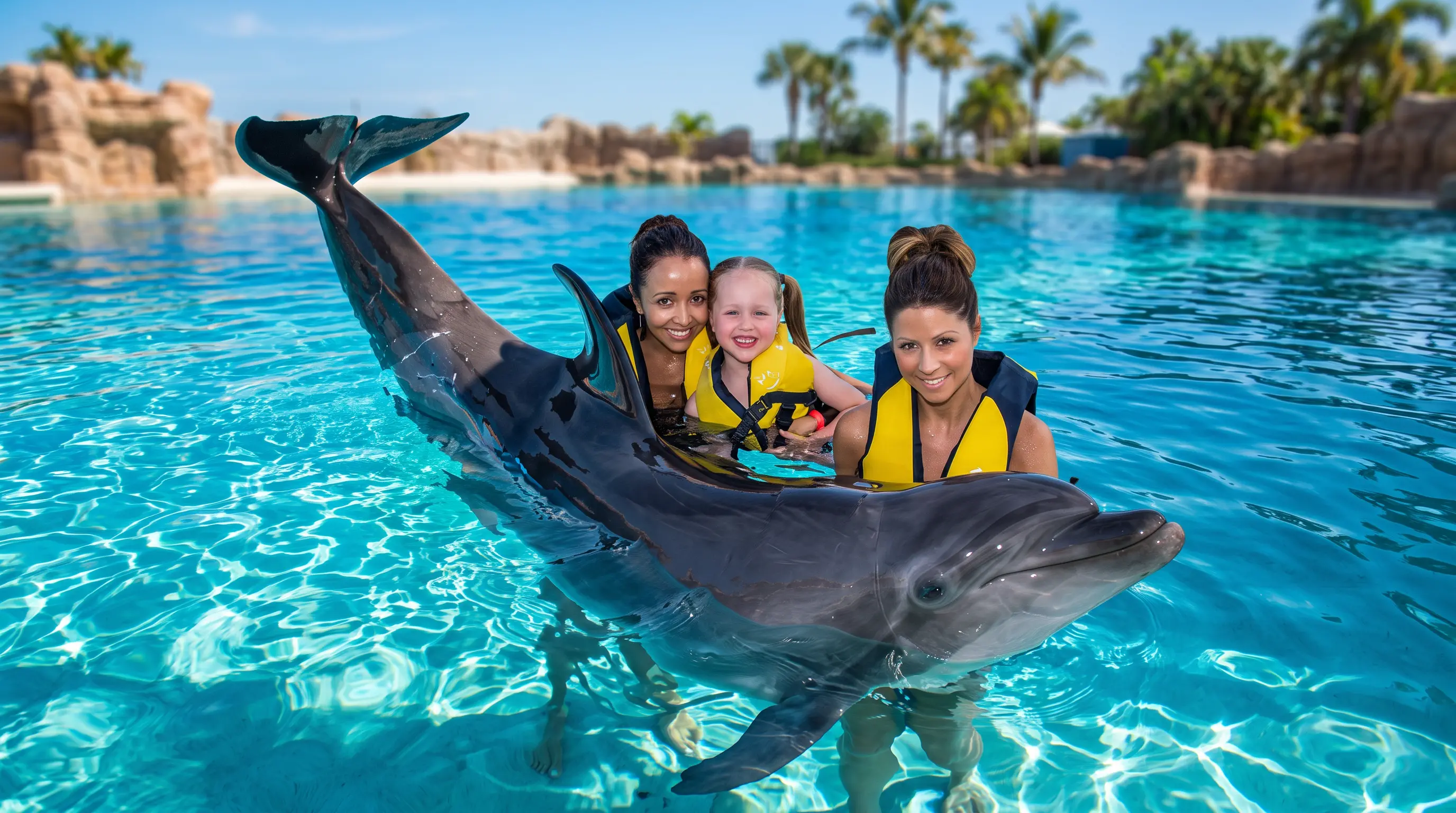 Dolphin Swimming