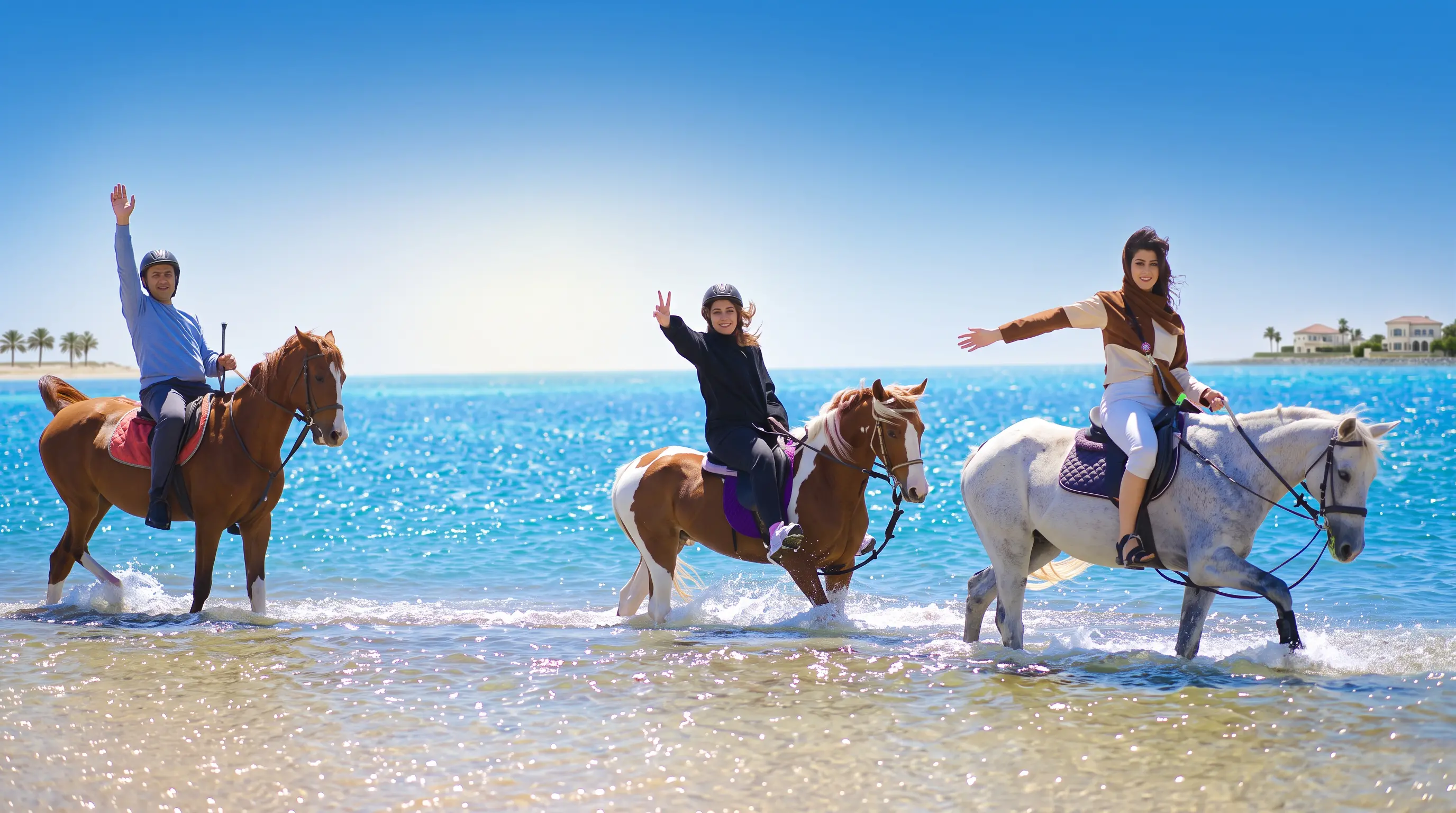 Horse Riding on the Beach